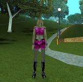 Pink Dressed Girl